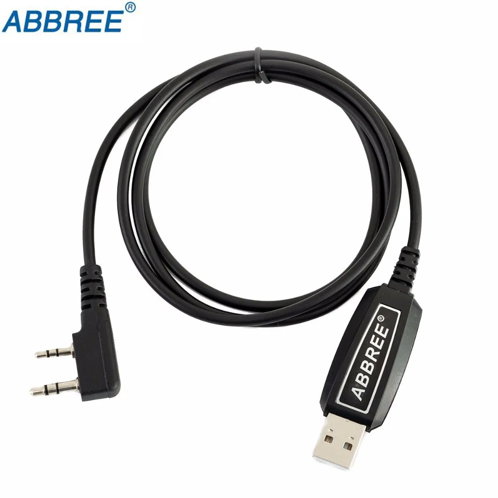 Abbree USB Кабель для программирования Win XP/Win7/Win8/Win10 для ABBREE AR-F1 AR-F2 AR-F6 AR-F8 AR-889G иди и болтай Walkie Talkie “иди и портативной радиостанции