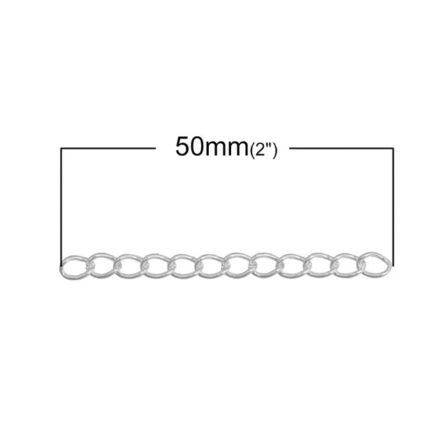 US $1.44 18% OFF|Doreen Box Schöne 100 Stücke Silber farbe Extended & Erweiterung Schmuck KettenHeck Extender Für DIY Schmuck Machen 50x3mm (B04437) US $1.44 18% OFF|Doreen Box Schöne 100 Stücke Silber farbe Extended & Erweiterung Schmuck KettenHeck Extender Für DIY Schmuck Machen 50x3mm (B04437)