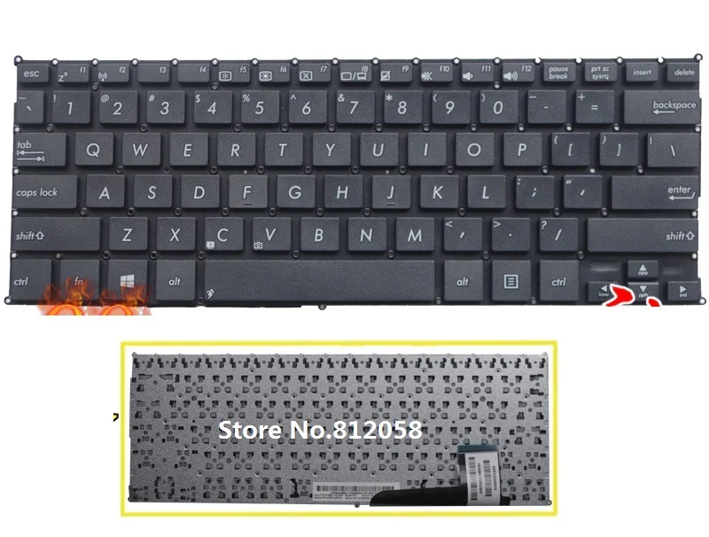 Bàn Phím Keyboard Laptop Asus EeeBook E200 Q200 S200 X201 X202 X205 T200 I.286124289 - Foto 7
