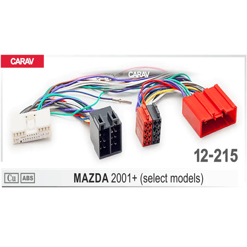 

CARAV 12-215 Adapter cable ISO T-Cable for MAZDA 2001+ (select models) Parrot THB SOT T-Harness Adaptor ISO Wiring Lead