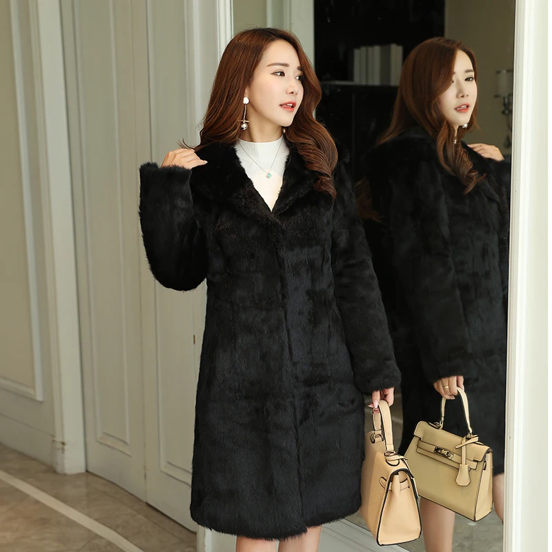 Fourrure Bas Hiver Vraie Vers S Pour La 2 Naturel 2018 1 7 Plus Long Femmes 4 Lapin Tournent 3 Vestes 6 De Taille Cm Survêtement Manteaux Le 5 9 8 90 L'automne 7xl qxwTBzUwZ
