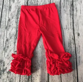 

2017 baby girl party clothes children designs girls leggings Solid Color Cotton baby girl clothes icing pants