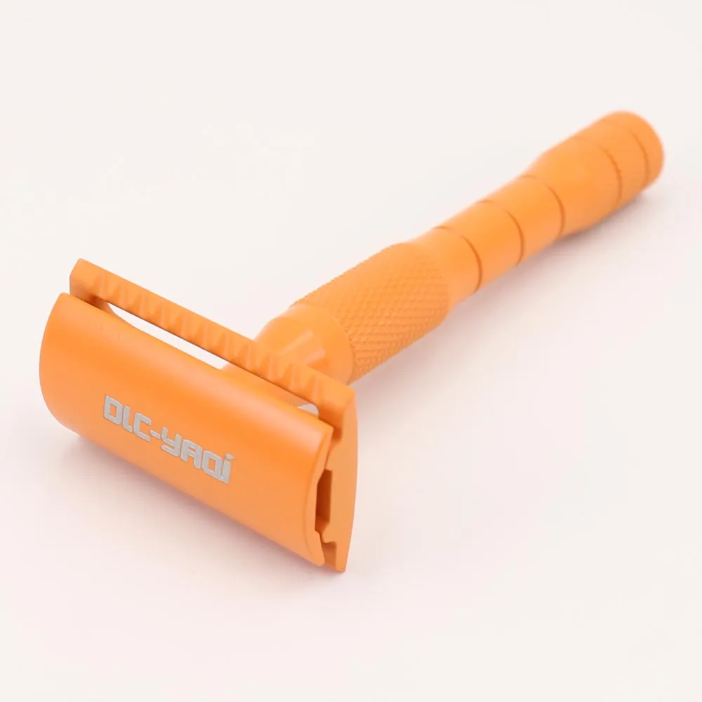 Buy YAQI Orange Color Brass Handle Men's Shaving Razor