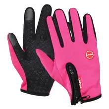Lixada спортивные перчатки с сенсорным экраном зимние спортивные перчатки для верховой езды на открытом воздухе ветрозащитные теплые перчатки для катания на лыжах альпинистские гонки