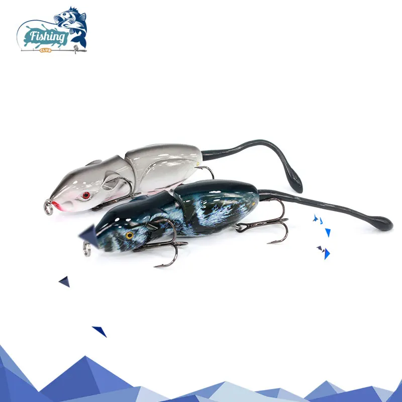 1 шт. приманка для рыбалки Реалистичная мышка Crankbait Vivid Swim Bait 9 см 20 5 г 3D глаза