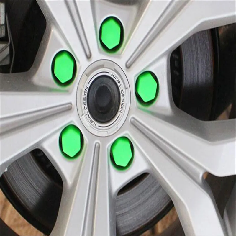 

20Pcs 21mm Silicone Car Wheel Lug Nut Bolt Hub Screw Cover Tyre Protective Cap For KIA RIO K2 Polo CC Ford Kuga Chevrolet