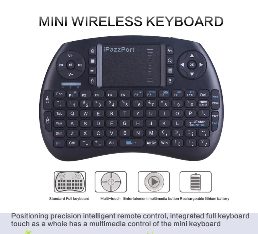 Wireless Keyboard With Backlight 