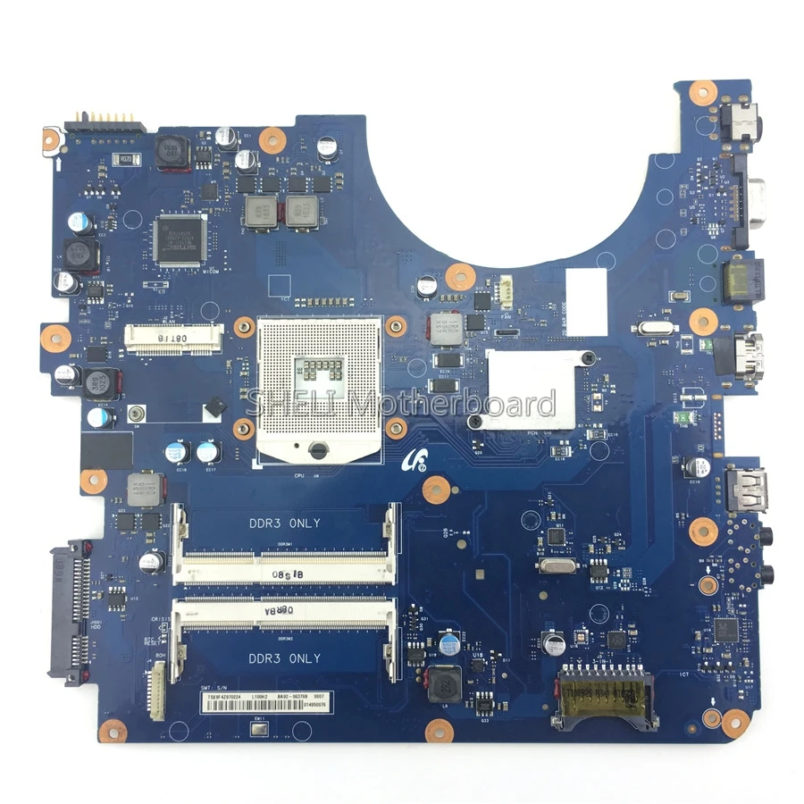 

SHELI BA92-06379A BA92-06379B Laptop Motherboard For Samsung R540 NP-R540 BA41-01219A BREMEN-C L100H2 HM55 DDR3 Work Perfect