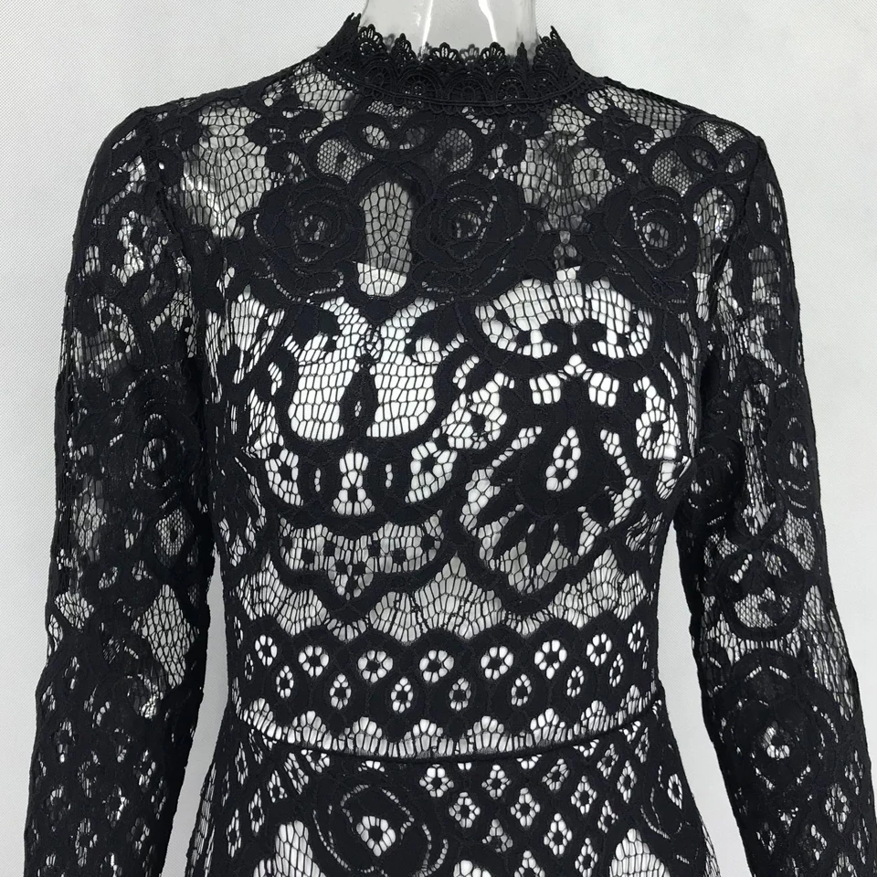 Black Lace  Dress (8)