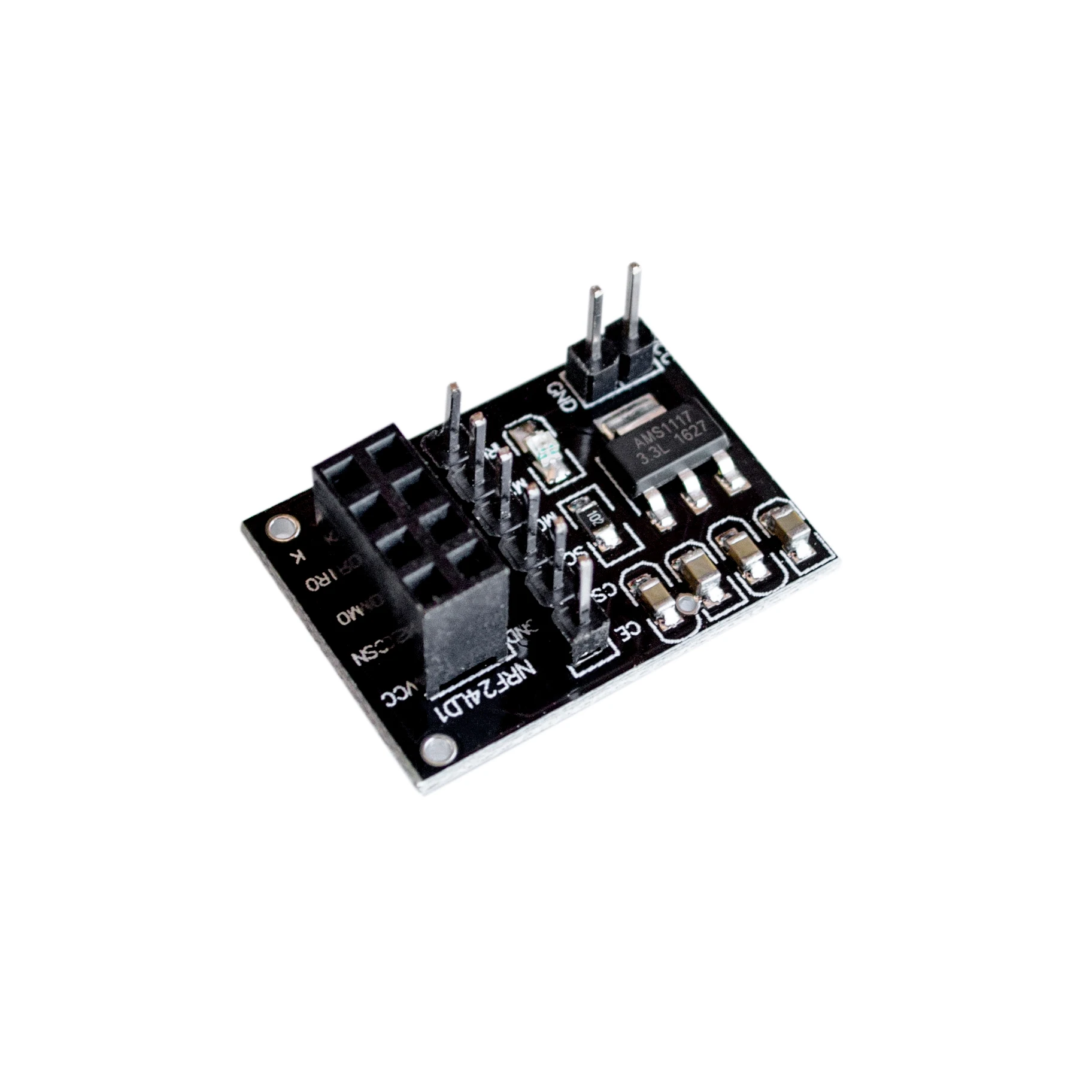 

New Socket Adapter plate Board for 8Pin NRF24L01 Wireless Transceive module 51