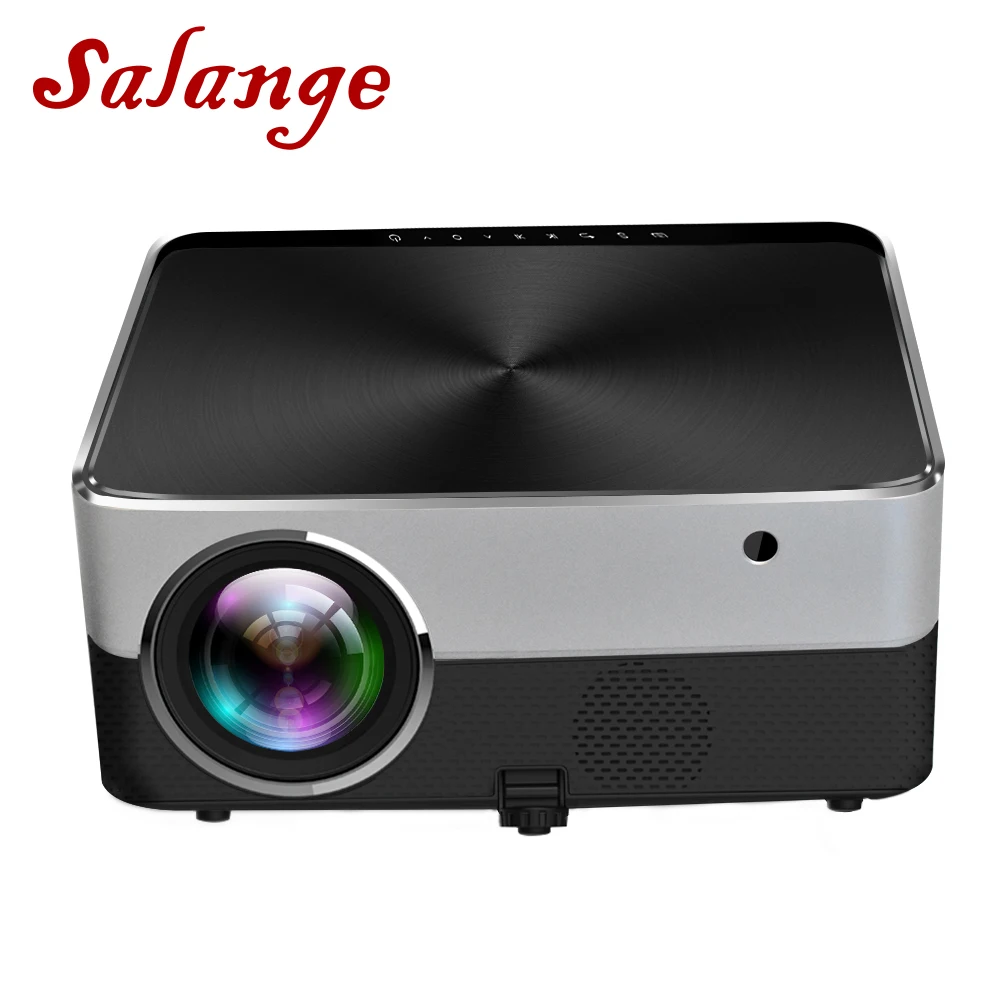 

Salange M5 Mini LED Projector 720P HDMI USB VGA HD Projector WIFI Bluetooth Home Theater Proyector Android 7.1 Optional