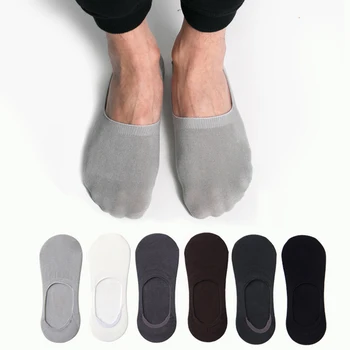 

Modal Thin Short Socks Cotton Deodorization Invisible Soft low cut Socks Mens Short no show Crew Male Silica Gel Antiskid Summer