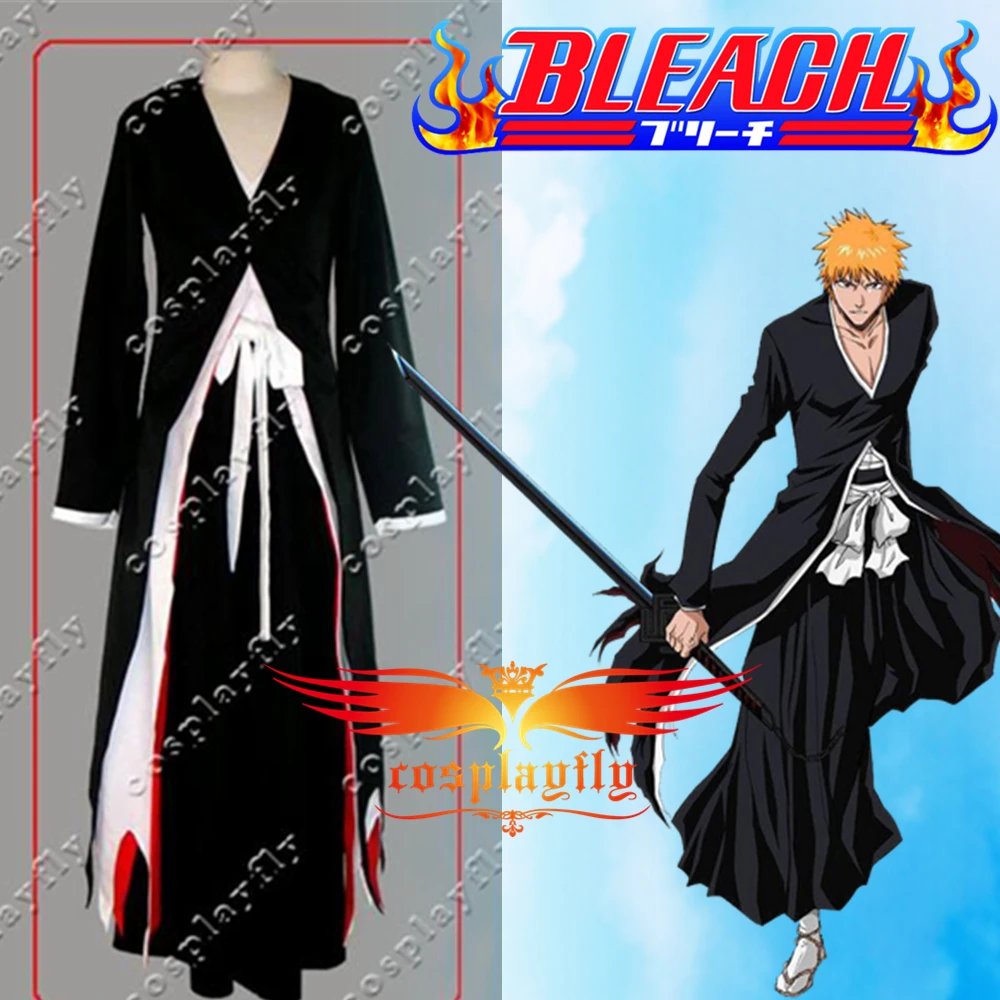 Buy Bleach Ichigo Kurosaki Bankai Cosplay Costume