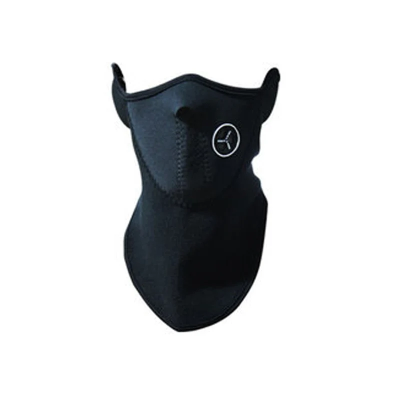 Зимние пыль маска ветрозащитный Шея гвардии теплый лица рот маска для Для мужчин и Для женщин защиты велосипеда/сноуборд 3 цвета велосипедные аксесуары - Цвет: Black