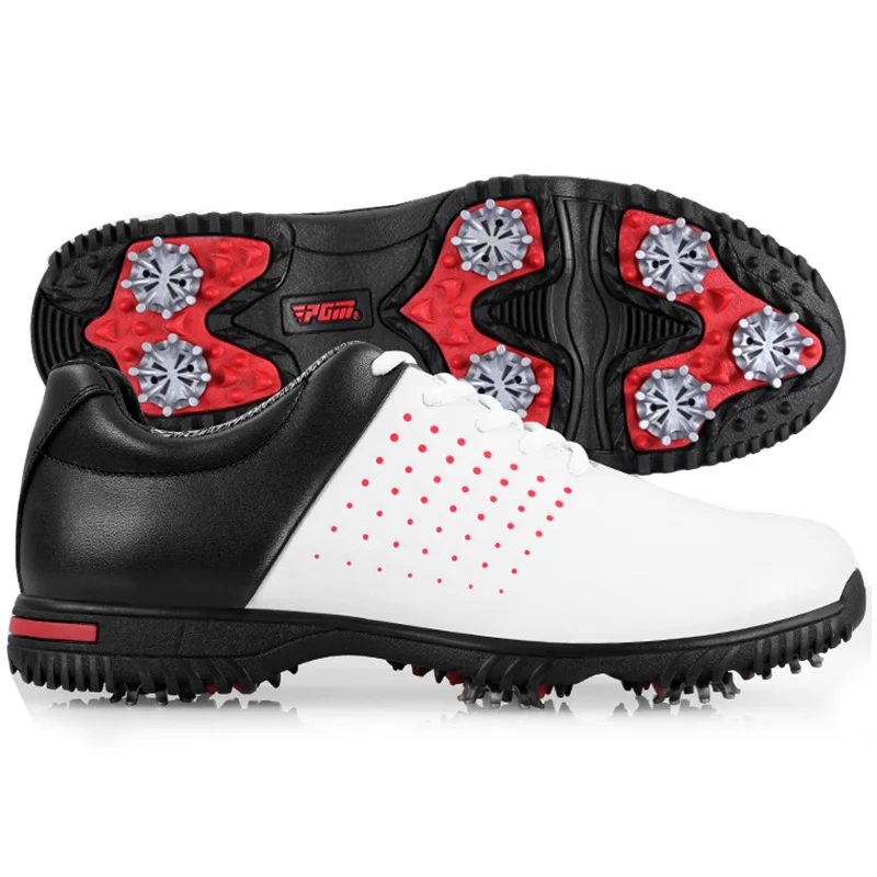 2017 Men�s Golf Shoe EVA Foam Midsole Microfiber Leather