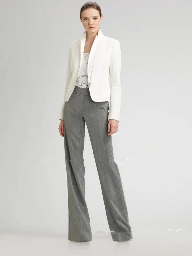 2015 brand Formal Office Uniform Designs Women Pant Suits