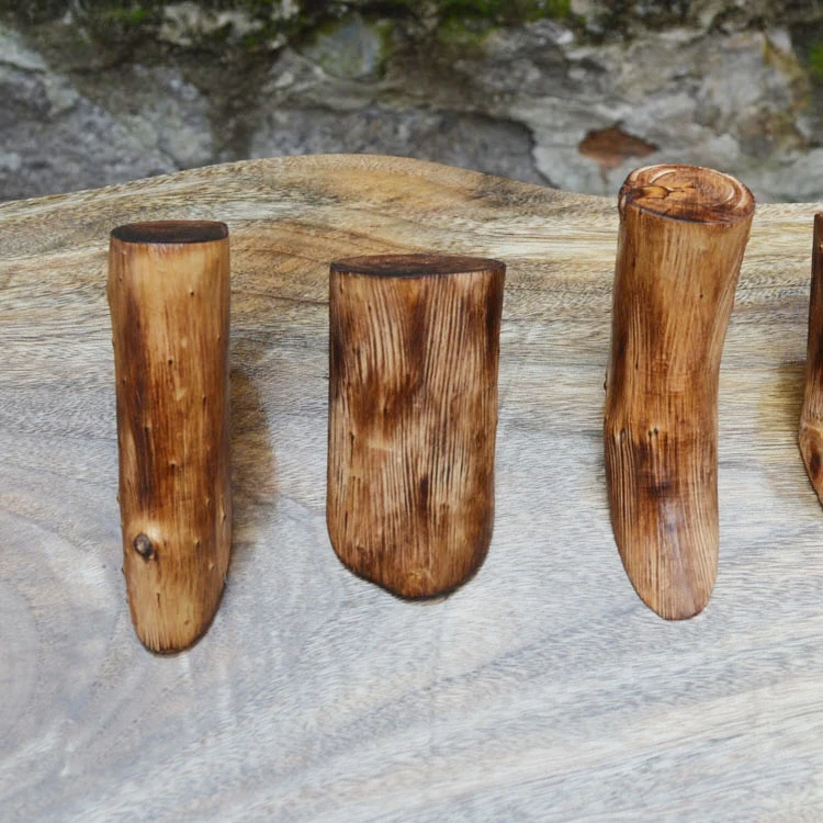 4 قطعة/المجموعة الخشب جدار باب شماعات الجدار هوك للحمام المطبخ الملابس منشفة هوك الرئيسية الحائط حامل خزانة التخزين