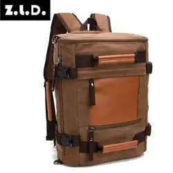 Z.l.d. Новая холщовая Большая вместительная Мужская и Женская дорожная многофункциональная сумка, деловой портфель, дорожные сумки, выходные