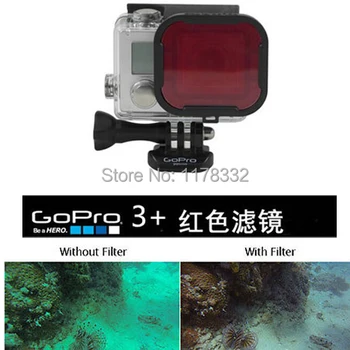 

GoPro Filter Lens Filte Professional Underwater Diving Filter Converter for GoPro Hero 3+ 4 Exempt postage + tracking number