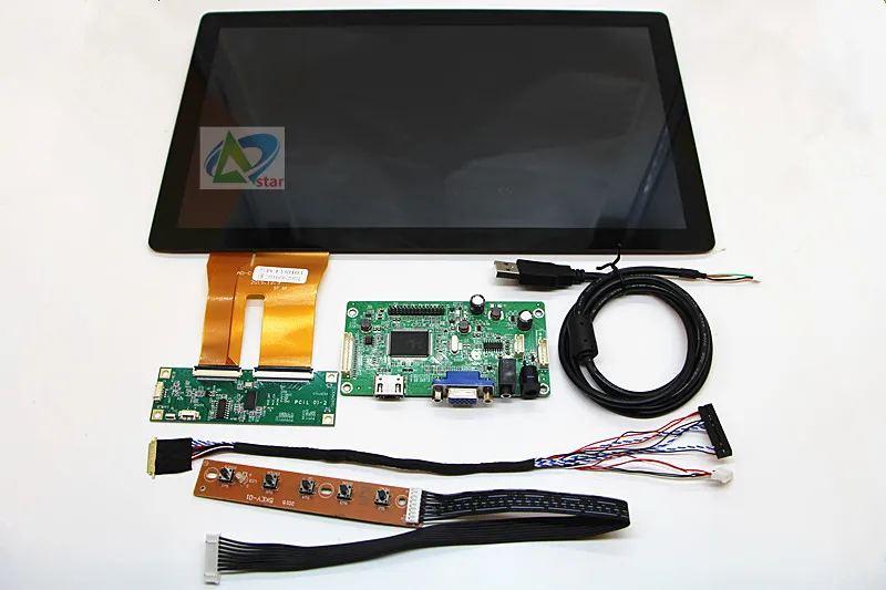 ЖК плата с драйвером HDMI + аудио управлением 13 3 &quotемкостная сенсорная сборка 1920x1080