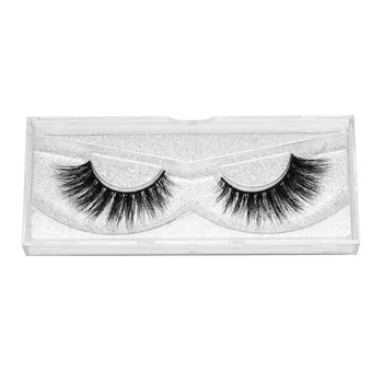 

NEW 3D 100% Real 1 Pair Mink Eyelash Hand Made Full Strip False Eyelash Natural Long Eyelash 13