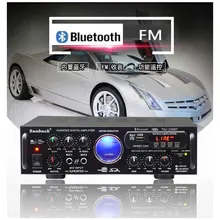 Kaolanhon TAV-339BT 240 Вт* 2 12 В/220 В/110 В AV караоке домашний аудио Bluetooth усилитель двойной микрофон USB SD FM автомобильный усилитель