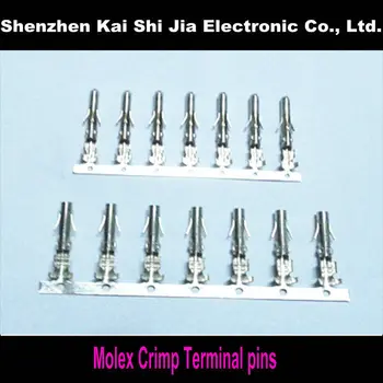

200 set/ Lot Molex 8981 Male & Female Crimp Wire Terminal Pins