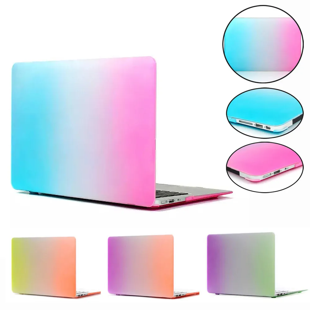 Lamtuea матовый Радужный жесткий защитный чехол для Macbook air 11 дюймов 2019 | Компьютеры и