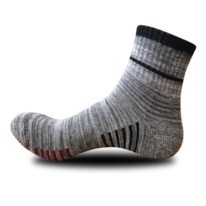 Moda Socmark, высокое качество, мужские уличные спортивные Элитные баскетбольные носки, мужские велосипедные носки, компрессионные носки, хлопковые мужские носки - Цвет: 70020