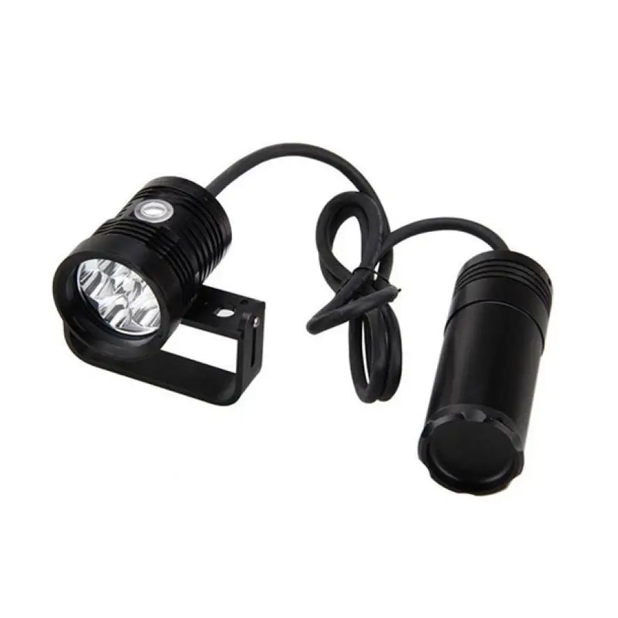 Best Underwater Waterproof flashlight 150m 10000lm 6x L2 LED SCUBA Diving Torch Light+Bracket Outdoor Sport Bicycle Light  p# 2
