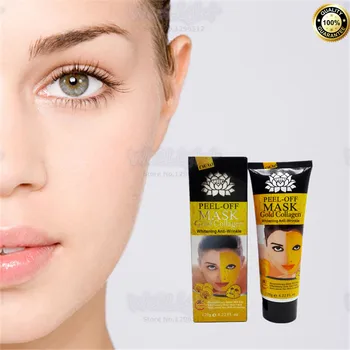

Exclusive sales 100% Original 24K gold Freckle removing sleep facial mask acne treatment whitening Anti-Freckle Facial Mask 120g
