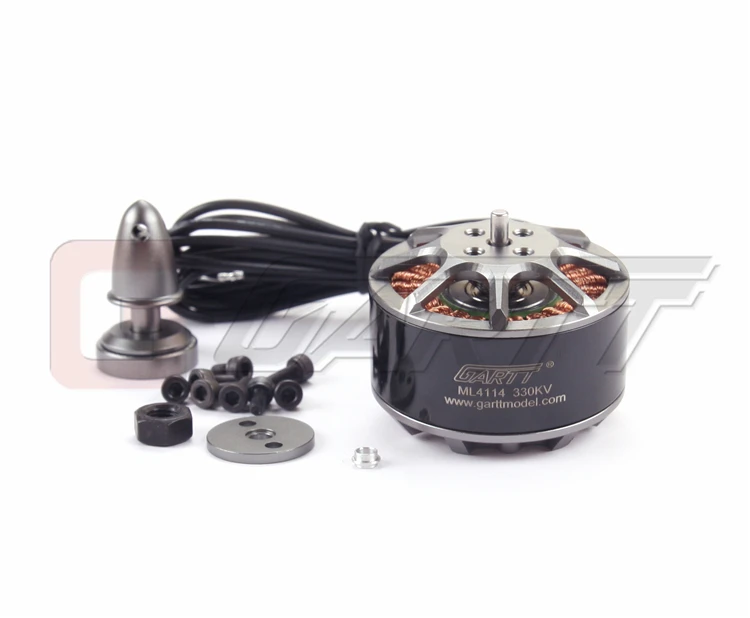 Бесщеточный двигатель GARTT ML 4114 330KV для мультикоптера Hexa DJI S800 S1000 RC drone | Игрушки и