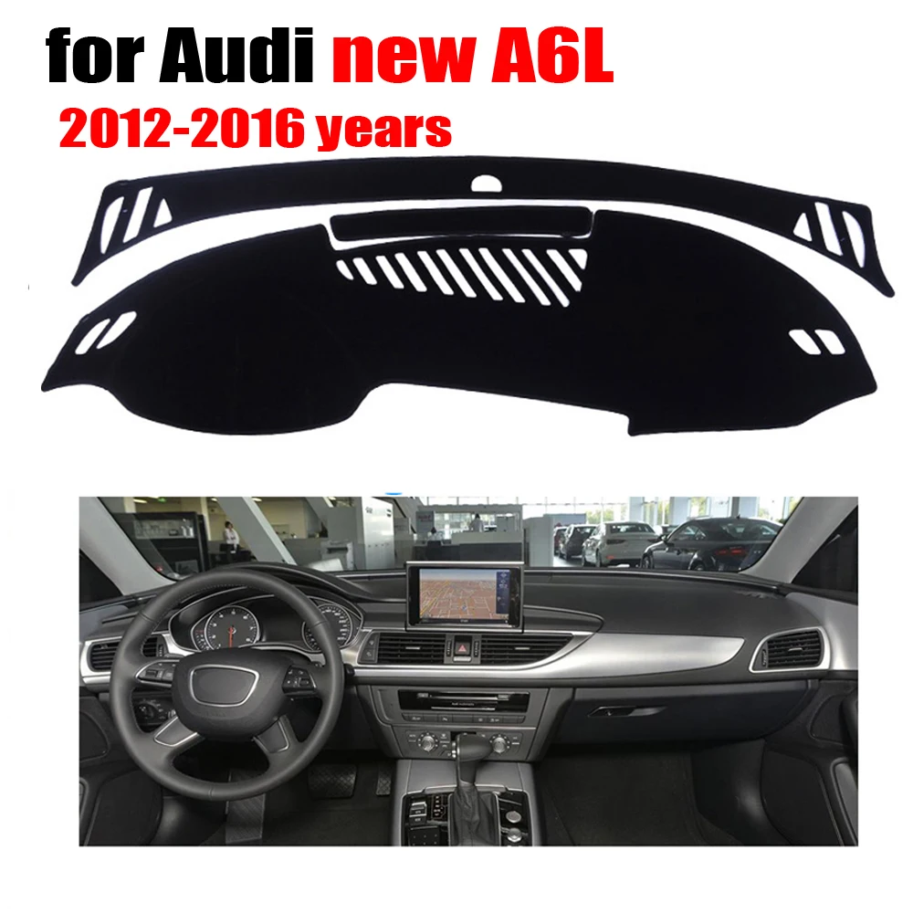 RKAC крышка приборной панели автомобиля коврик для Audi Новый A6L 2012-2016 лет левый руль