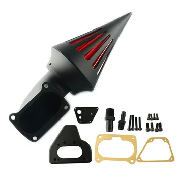 

Black Aluminum Motorcycle Spike Air Cleaner Kits Intake Filter case for Honda VTX 1800 2002 2003 2004 2005 2006 2007 2008 2009