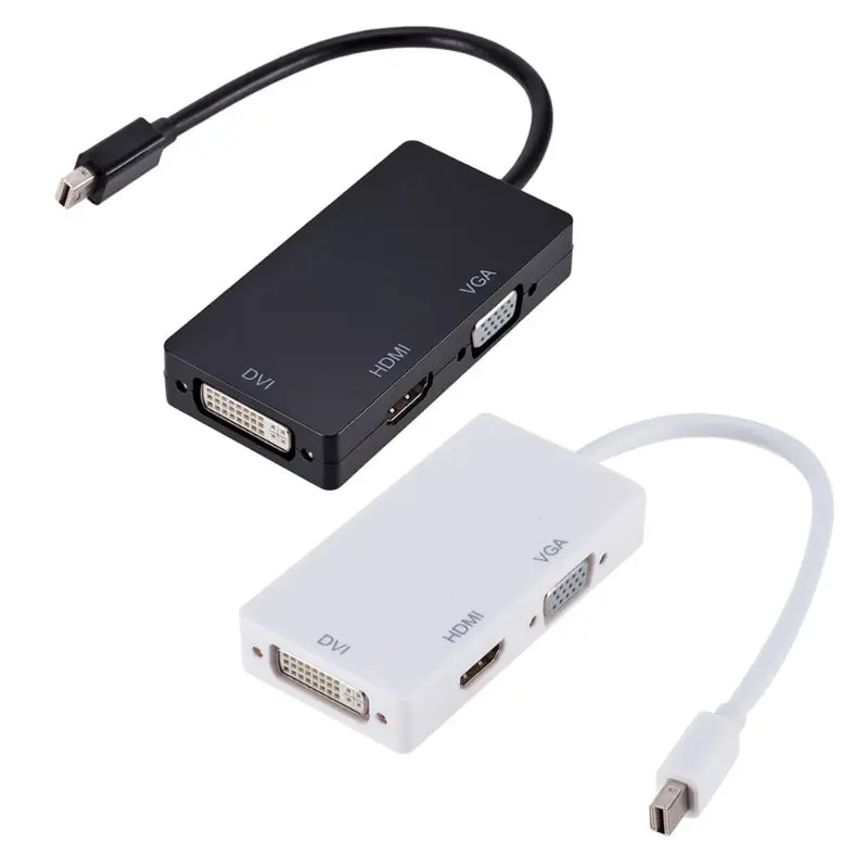 

High Quality Mini DisplayPort DP to HDMI VGA DVI Converter For Microsoft Surface Pro 1 2 3 4 MacBook