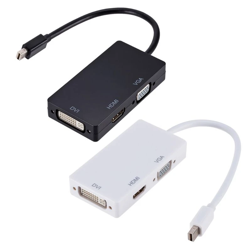 High Quality Mini Displayport Dp To Hdmi Vga Dvi Converter For Microsoft Surface Pro 1 2 3 4 Macbook Aliexpress