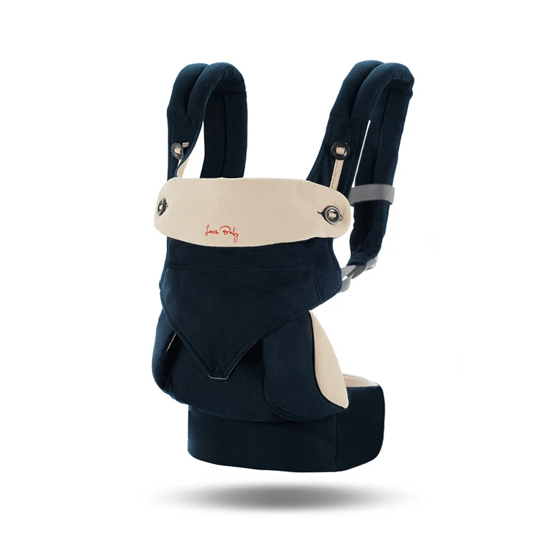 Navy blue Hipseat для новорожденных и предотвращения O-type ноги стиль загрузки медведь 24 кг эргономичный рождения удобный чехол для кормления - Цвет: Navy blue