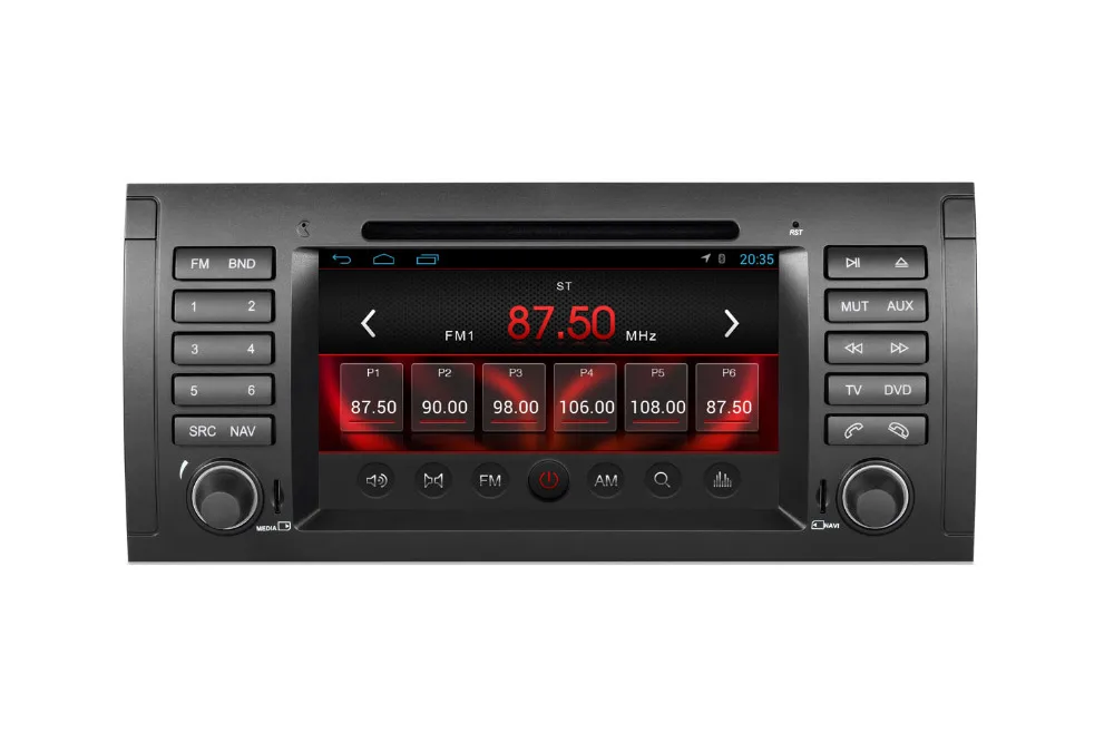 HD 7 дюймов 1DIN в тире головное устройство dvd-gps-навигация игрока multimedie для bmw E53 | Автомагнитолы -1423060800