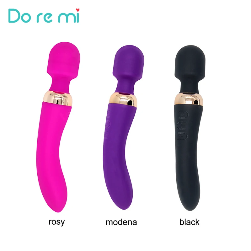 Do re mi 12 Speeda Powerful Big Vibrators for Women Magic Wand Clitoris Stimulate Massager Vibrator Female Sex Products | Красота и