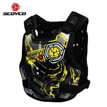 

2017 Fashion SCOYCO motorcycle armor AM06 motorbike armors Chest Back support Riding protective device made of PP size M L XL