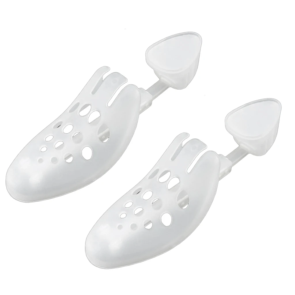 2 Pcs Plastic Mini Shoe Tree Adjustable Stretcher Widener Expanders Stretch Length Width Height Shoe Expander Support