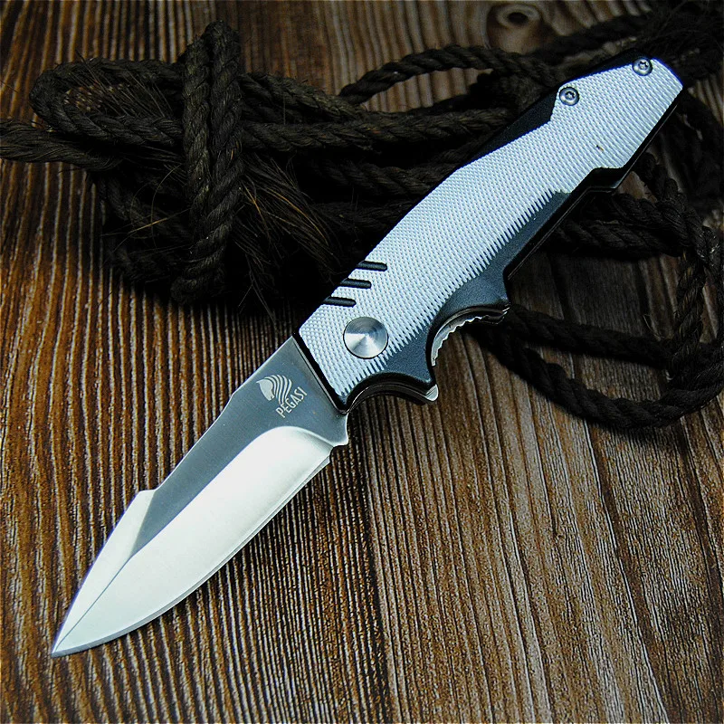 

PEGASI 3300M 7hr15mov sharp tactical folding knife outdoor rescue life-saving folding knife Japanese hunting knife pocket knife