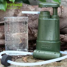 miniwell открытый универсальный фильтр для воды для кемпинга & пешие прогулки