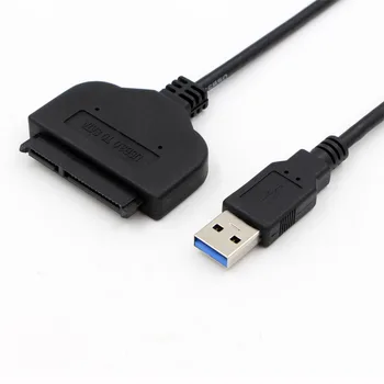 

SATA USB3.0 Adapter Cable Converter 22 pin For 2.5 inch HDD SSD Hard Disk Laptop SATA Adapter Cable USB 3.0 to SATA