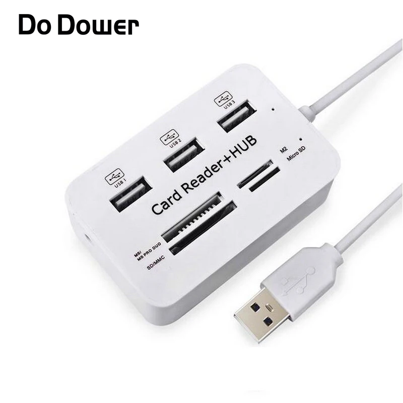 Do Dower Multi Micro usb-хаб 2,0 OTG комбинированный usb-разветвитель SD TF кард-ридер расширительный порт концентратор Кабель-адаптер для компьютера Smart