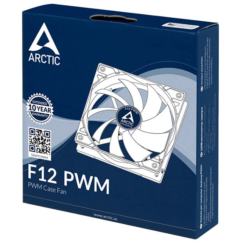 ARCTIC F12 PWM REV.2 CPU Радиатор чехол для компьютера 12 см вентилятор 4pin PMW контроль