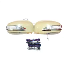LED Rear-view Mirror Lights With Cover, Turn Signals, DRL, Ground Lamp Case for NISSAN MURANO (Z51) INFINITI EX35 / FX35(S51)