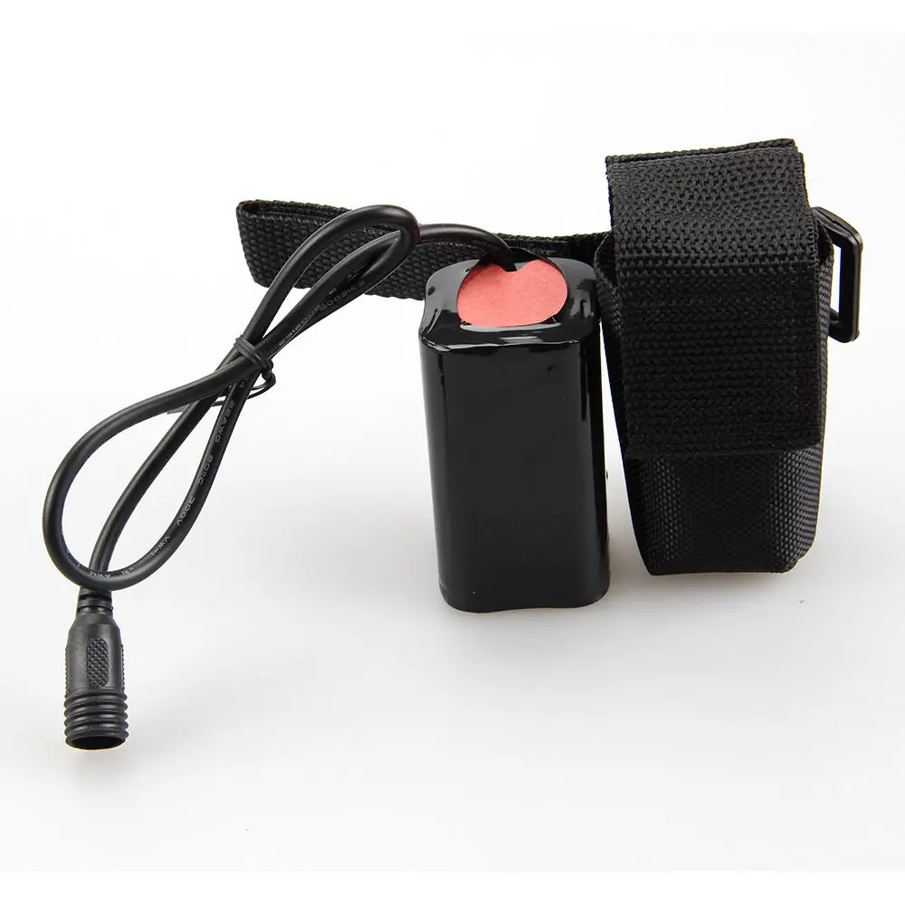 

Rechargeable 4x18650 6400mAh 8.4V 18650 Li-ion Battery Pack Threaded Connector For Flashlight Headlamp