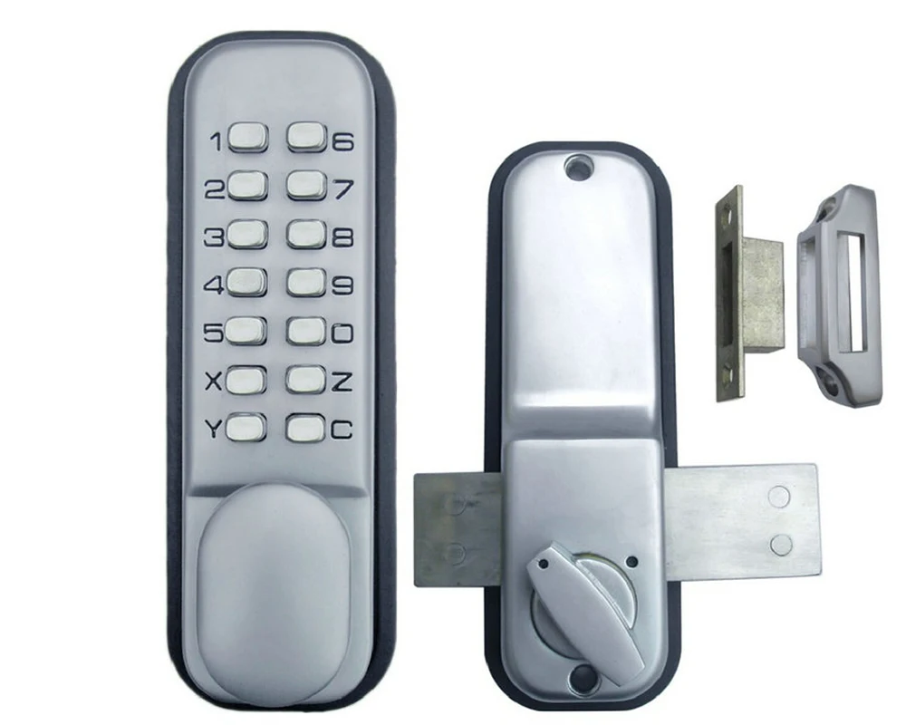 

Free-Shipping mechanical locks digital code door lock All weather waterproof Zinc Alloy