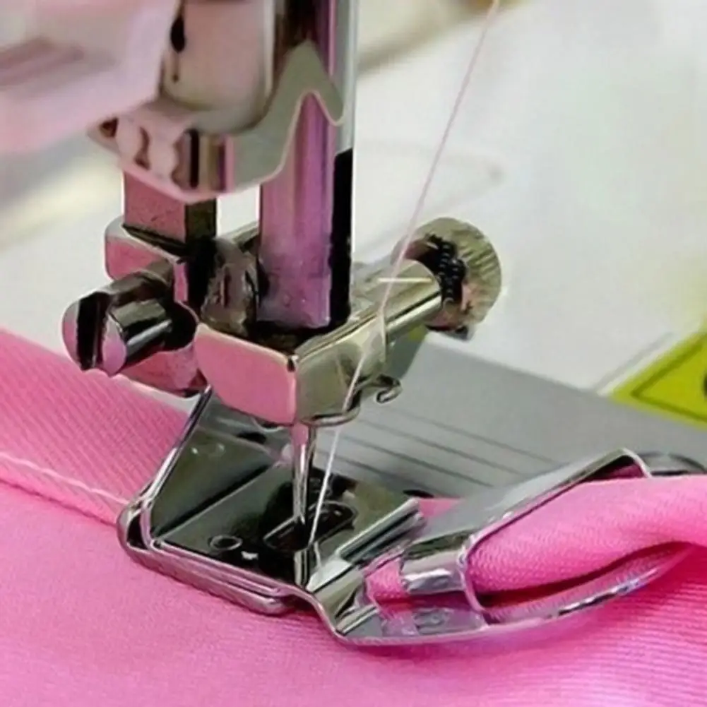 

1Pc 1/4 Inch Rolled Hem Curling Presser Foot Domestic Sewing Machine Accessories Set